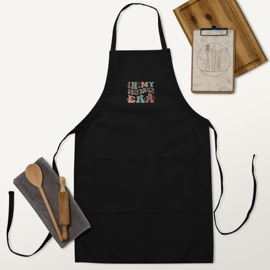 In My Sourdough Baking Era Embroidered Apron
