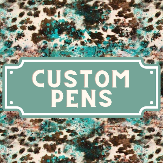 Custom Glitter Pen