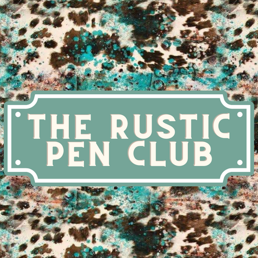 The Rustic Pen Club (includes shipping(